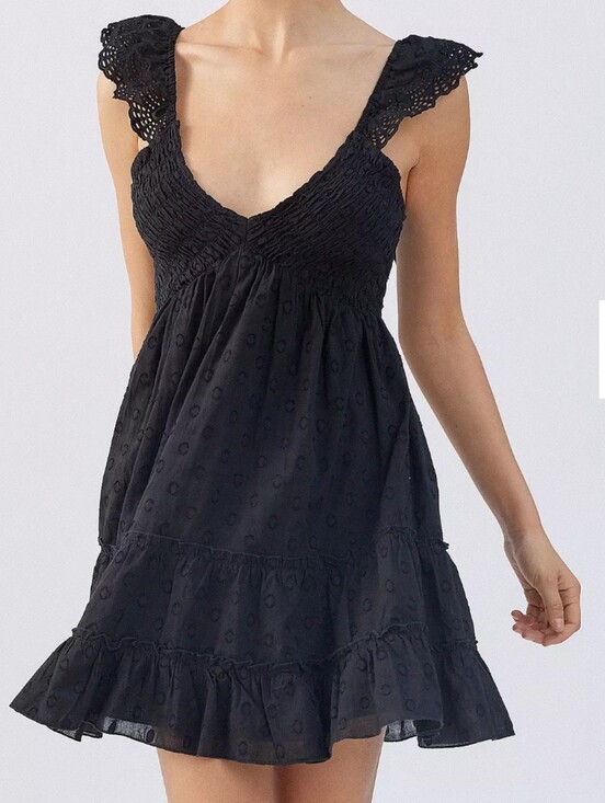Urban Outfitters Dresses & Skirts - Urban Outfitters Malta Ruffle Sleeve Mini Dress